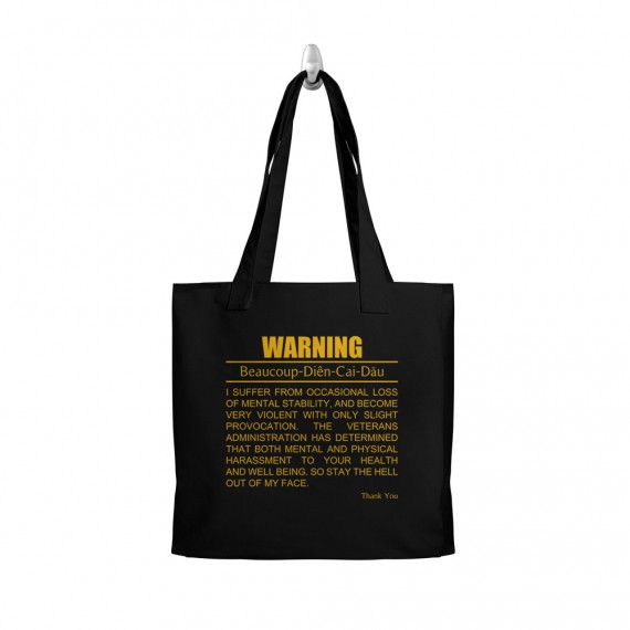 True Blood WARNING Tote